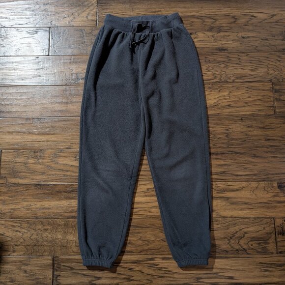 Old Navy 2 piece fleece lounge set Henley top and joggers grey size XS/Small - Picture 10 of 16